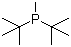 structure of CAS# 6002-40-0, Bis(tert-butyl)methylphosphine;Bis(tert-butyl)methylphosphine; Di-tert-butylmethylphosphine; Methylbis(tert-butyl)phosphine; Methyldi-tert-butylphosphine