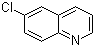 结构式 CAS# 612-57-7, 6-氯喹啉