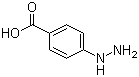 structure of CAS# 619-67-0, 4-Hydrazinobenzoic acid