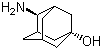 结构式 CAS# 62058-03-1, 反式-4-氨基-1-金刚烷醇