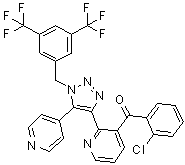 结构式 CAS# 622370-35-8, Tradipitant