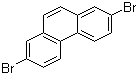 structure of CAS# 62325-30-8, 2,7-Dibromophenanthrene