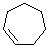 Cycloheptene molecular structure (CAS 628-92-2)