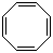 structure of CAS# 629-20-9, 1,3,5,7-Cyclooctatetraene;(1Z,3Z,5Z,7Z)-Cycloocta-1,3,5,7-tetraene; Cyclooctatetraene; Cycloocta-1,3,5,7-tetraene