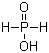 structure of CAS# 6303-21-5, Hypophosphorous acid;Phosphinic acid