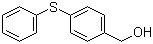 结构式 CAS# 6317-56-2, 对苯硫基苯甲醇; 4-苯硫基苯甲醇