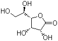 结构式 CAS# 6322-07-2, D-(-)-古洛糖酸-gamma-内酯