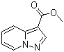 Methyl pyrazolo[1,5-a]pyridine-3-carboxylate molecular structure (CAS 63237-84-3)
