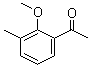 structure of CAS# 6342-75-2, 2'-Methoxy-3'-methylacetophenone;NSC 46644