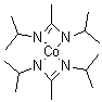 结构式 CAS# 635680-58-9, 二(N,N'-二异丙基乙脒)钴