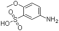 structure of CAS# 6470-17-3, p-Anisidine-2-sulfonic acid;4-Anisidine-2-sulfonic acid
