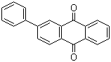 structure of CAS# 6485-97-8, 2-Phenylanthraquinone;2-Phenyl-9,10-anthracenedione