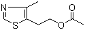 structure of CAS# 656-53-1, 4-Methyl-5-thiazolylethyl acetate;Sulfurol acetate; 4-Methyl-5-thiazoleethanole acetate; 4-methyl-5-beta-acetoxyethyl thiazole