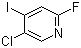 结构式 CAS# 659731-48-3, 2-氟-4-碘-5-氯吡啶