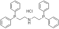 结构式 CAS# 66534-97-2, 双[2-(二苯基膦基)乙基]胺盐酸盐