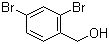 结构式 CAS# 666747-06-4, 2,4-二溴苄醇