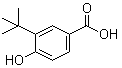 structure of CAS# 66737-88-0, 3-tert-Butyl-4-hydroxybenzoic acid