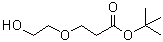 结构式 CAS# 671802-00-9, 3-(2-羟基乙氧基)丙酸叔丁酯