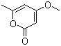 structure of CAS# 672-89-9, 4-Methoxy-6-methylpyran-2-one;4-Methoxy-6-methyl-2H-pyran-2-one