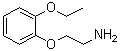 结构式 CAS# 6781-17-5, 2-(2-乙氧基苯氧基)乙胺