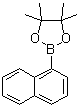 结构式 CAS# 68716-52-9, 1-萘硼酸频哪醇酯