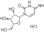 结构式 CAS# 69-74-9, 盐酸阿糖胞苷; 阿糖胞苷盐酸盐; 1-beta-D-阿拉伯呋喃糖基-4-氨基-2(1H)-嘧啶酮盐酸盐
