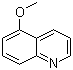 结构式 CAS# 6931-19-7, 5-甲氧基喹啉