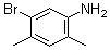 结构式 CAS# 69383-60-4, 5-溴-2,4-二甲基苯胺
