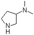 结构式 CAS# 69478-75-7, 3-(二甲基氨基)吡咯烷