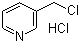 structure of CAS# 6959-48-4, 3-Picolyl chloride hydrochloride;3-(Chloromethyl)pyridine hydrochloride; 3-(Chloromethyl)pyridinium chloride
