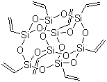 结构式 CAS# 69655-76-1, 八乙烯基-POSS; 八乙烯基八硅倍半氧烷