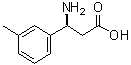 结构式 CAS# 701907-44-0, (betaS)-beta-氨基-3-甲基苯丙酸