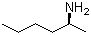 structure of CAS# 70492-67-0, (S)-2-Aminohexane;(S)-2-Hexylamine