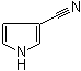 结构式 CAS# 7126-38-7, 1H-吡咯-3-甲腈