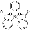 结构式 CAS# 7239-60-3, 二乙酸三苯铋