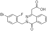 结构式 CAS# 72702-95-5, 波来瑞斯; 泊那司他