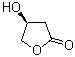 结构式 CAS# 7331-52-4, (S)-3-羟基-gamma-丁内酯