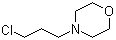 structure of CAS# 7357-67-7, N-(3-Chloropropyl)morpholine;4-(3-Chloropropyl)morpholine