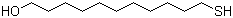 structure of CAS# 73768-94-2, 11-Mercapto-1-undecanol;11-Hydroxy-1-undecanethiol