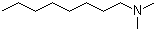 structure of CAS# 7378-99-6, N,N-Dimethyloctylamine;Octyldimethylamine