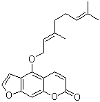 structure of CAS# 7380-40-7, Bergamottin;Bergamotine; Bergaptin