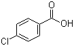 structure of CAS# 74-11-3, 4-Chlorobenzoic acid;PCBA