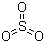 结构式 CAS# 7446-11-9, 三氧化硫; 硫酸酐
