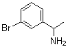 结构式 CAS# 74877-08-0, alpha-甲基-3-溴苯甲胺
