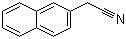 结构式 CAS# 7498-57-9, 2-萘乙腈