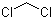 Dichloromethane molecular structure (CAS 75-09-2)