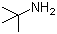 tert-Butylamine molecular structure (CAS 75-64-9)