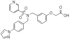 结构式 CAS# 752187-80-7, Taprenepag