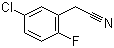 结构式 CAS# 75279-54-8, 5-氯-2-氟苯乙腈