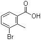 structure of CAS# 76006-33-2, 3-Bromo-2-methylbenzoic acid